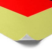 ザンビア・チャンピオンズ・オブ・アフリカ諸国カップ2012アート ポスター (角)