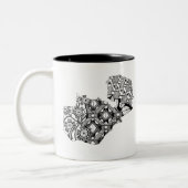 ザンビア ツートーンマグカップ (左)