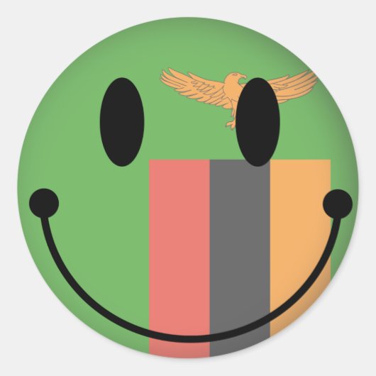 ザンビア ラウンドシール (正面)