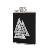 ザヴァルクナットノーズバイキングデザイン フラスク (左)