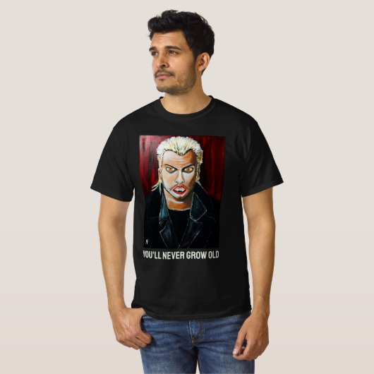 ザヴァンパイア絵を描ズバイアルフレッドキツネ Tシャツ (正面フル)