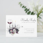 ザヴァンパイレス | Moody Gothic Dark Vampy Glam 出欠カード (スタンド正面)