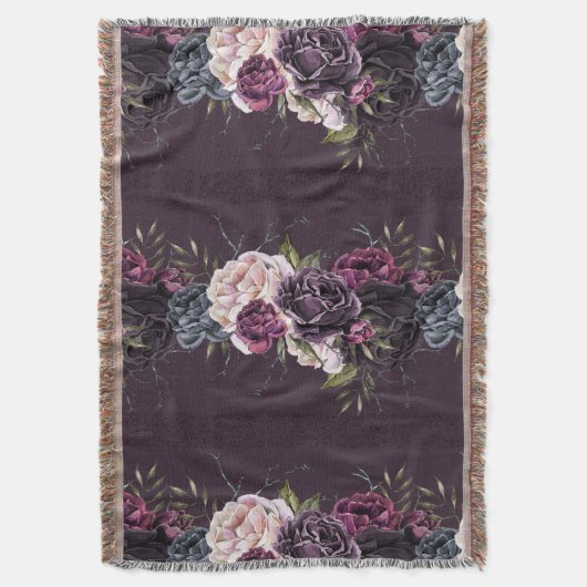 ザヴァンパイレス | Moody Gothic Vampy Glam スローブランケット (正面縦)