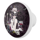 ザヴァンパイレス | Moody Gothic Vampy Glam 淡い色の Skin セラミックノブ (右)