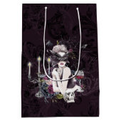 ザヴァンパイレス | Moody Gothic Vampy Glam 淡い色の Skin ミディアムペーパーバッグ (裏面)