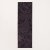 ザヴァンパイレス | Moody Gothic Vampy Glam 淡い色の Skin ヨガマット (裏面)