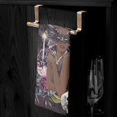 ザヴァンパイレス | Moody Gothic Vampy Glam Dark Skin キッチンタオル