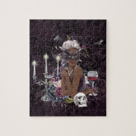 ザヴァンパイレス | Moody Gothic Vampy Glam Dark Skin ジグソーパズル