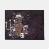 ザヴァンパイレス | Moody Gothic Vampy Glam Dark Skin ドアマット (正面)