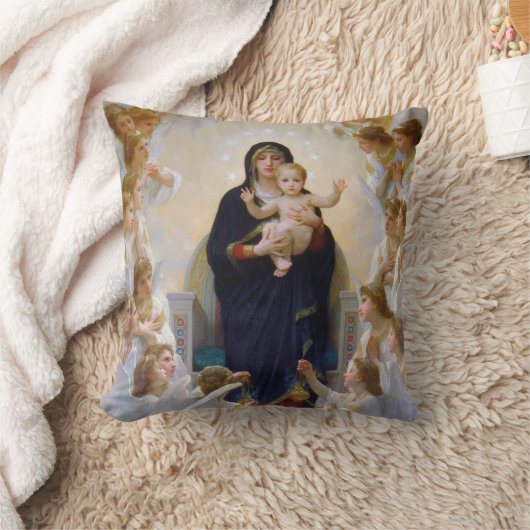 ザヴァージンとエンジェルス,ブーゲロー クッション (ブランケット)