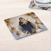 ザヴァージンとエンジェルス，ブーゲロー スクエアペーパーコースター (アングル)