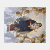 ザヴァージンとエンジェルス,ブーゲロー フリースブランケット (正面(横))