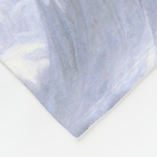 ザヴァージンとエンジェルズバイウィリアム・ブーゲロー フリースブランケット (角)