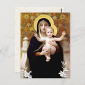 ザヴァージンのリリー（ラヴィエルジュオーリス） ポストカード (正面/裏面)