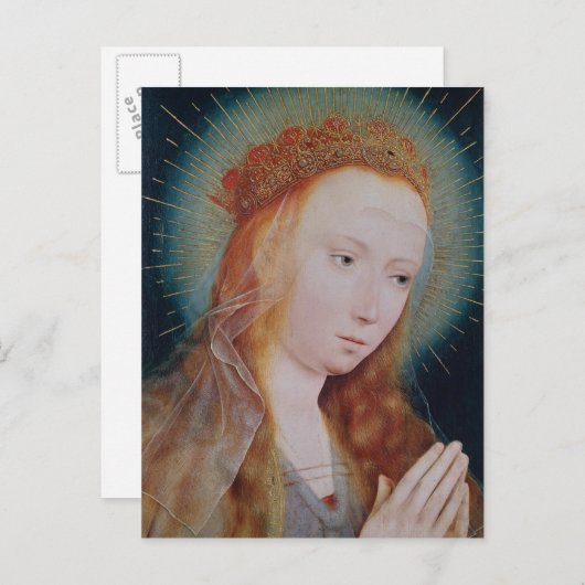 ザヴァージンアット祈りの言葉 ポストカード (正面/裏面)