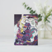 ザヴァージンバイグスタフクリムトはがき ポストカード (スタンド正面)