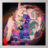 ザヴァージンバイグスタフクリムト ポスター (正面)