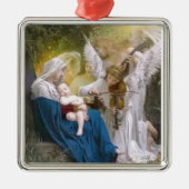 ザヴァージンマリアとベビーイエス メタルオーナメント (正面)