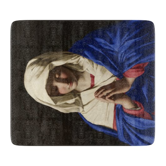 ザヴァージンメリーイン祈りの言葉 カッティングボード (正面)