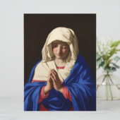 ザヴァージンメリーイン祈りの言葉 カード (スタンド正面)