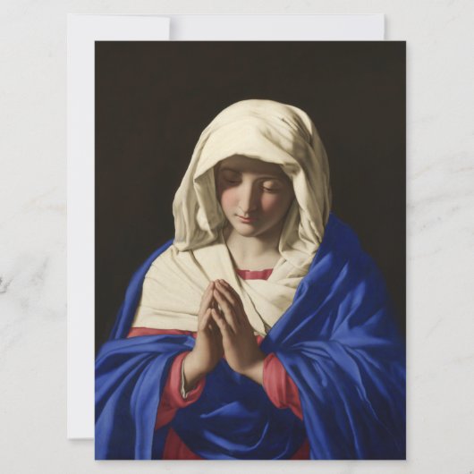 ザヴァージンメリーイン祈りの言葉 カード (正面)