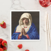 ザヴァージンメリーイン祈りの言葉 スタンダードランチョンナプキン (インサイチュ)