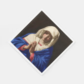 ザヴァージンメリーイン祈りの言葉 スタンダードランチョンナプキン (角)