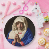 ザヴァージンメリーイン祈りの言葉 ペーパープレート (パーティー)