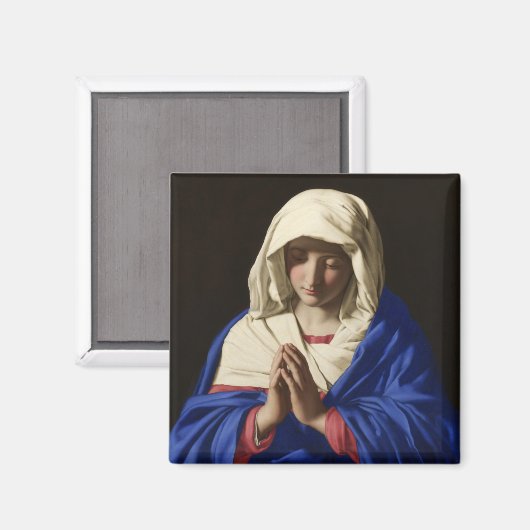 ザヴァージンメリーイン祈りの言葉 マグネット (正面/裏面)