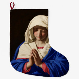 ザヴァージンメリーイン祈りの言葉 ラージクリスマスストッキング