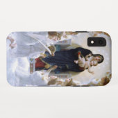 ザヴァージンwith Angels by William Adolphe Bouguere Case-Mate iPhoneケース (裏面(横))