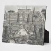 ザヴィラデストアットティボリ(版木、銅版、版画) フォトプラーク (側面)