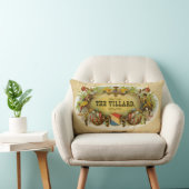 ザヴィラードハバナヴィンテージシガーボックスデザイン ランバークッション (椅子)