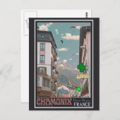 ザヴィレッジオブシャモニー – BonW ポストカード (正面/裏面)