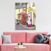 ザヴィレッジポストオフィスウィズプール キャンバスプリント (インサイチュ (リビング))