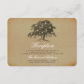 ザヴィンテージオールドオーク結婚ツリーズコレクション エンクロージャーカード (正面)
