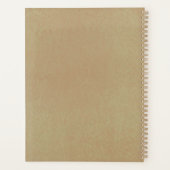 ザヴィンテージオールドオーク結婚ツリーズコレクション プランナー手帳 (裏面)