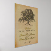 ザヴィンテージオールドオーク結婚ツリーズコレク実在ション 箔ポスター (レイダウン)