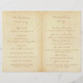 ザヴィンテージグラム金ゴールドダマスクウェディングコレクション (裏面)