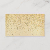 ザヴィンテージグラム金ゴールド結婚紙吹雪コレクション エンクロージャーカード (裏面)