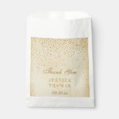ザヴィンテージグラム金ゴールド結婚紙吹雪コレクション フェイバーバッグ (正面)
