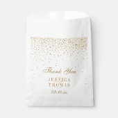 ザヴィンテージグラム金ゴールド結婚紙吹雪コレクション フェイバーバッグ (正面)