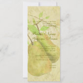 ザヴィンテージパーフェクトペア招待状 招待状 (裏面)