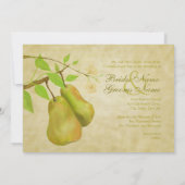 ザヴィンテージパーフェクトPear II招待状 招待状 (裏面)