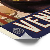 ザヴィンテージヴェネツィア旅行ポスター ポスター (角)