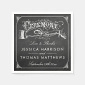 ザヴィンテージ結婚結婚シャルボードコレクション スタンダードカクテルナプキン (正面)