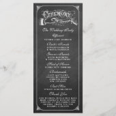 ザヴィンテージ結婚結婚シャルボードコレクション プログラム (裏面)