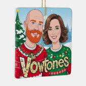 ザヴォウトーン – クリスマスセラミックススクエアオーナメント セラミックオーナメント (右)