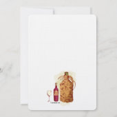 ザヴ結婚ィネヤード招待状 招待状 (裏面)