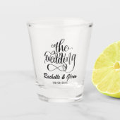 ザーズ結婚の結婚ショットグラス ショットグラス (正面)